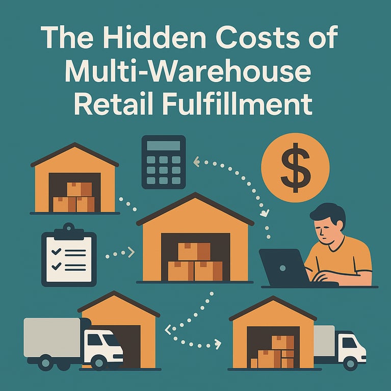 The Hidden Costs of Multi-Warehouse Retail Fulfillment